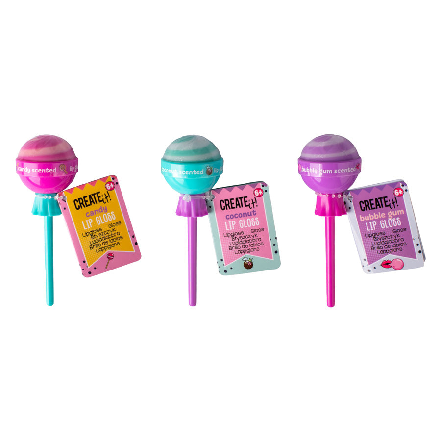 Maak het! snoep lipgloss lolly
