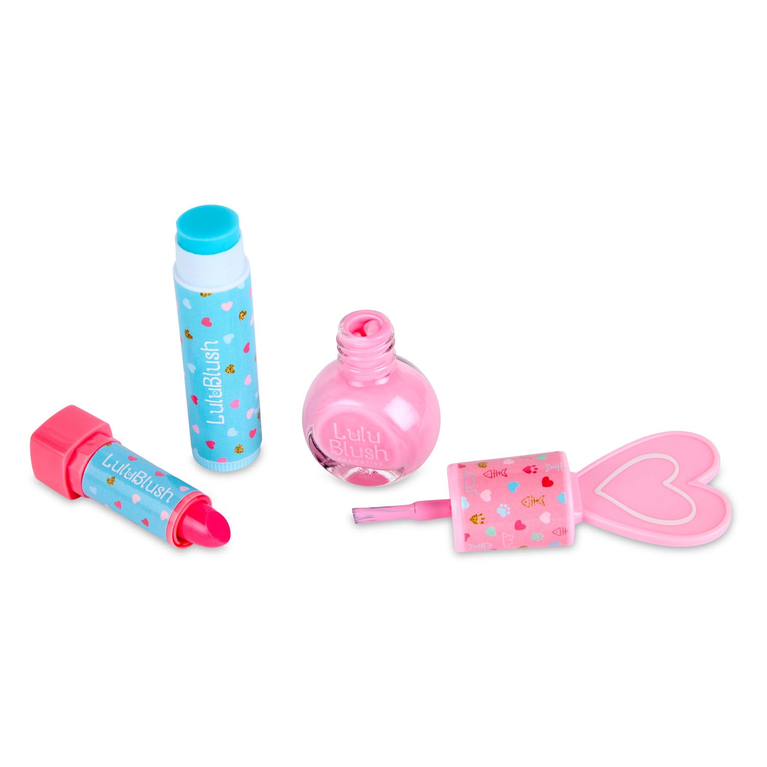 Canenco lulu blush make-upset in tinnen koffer