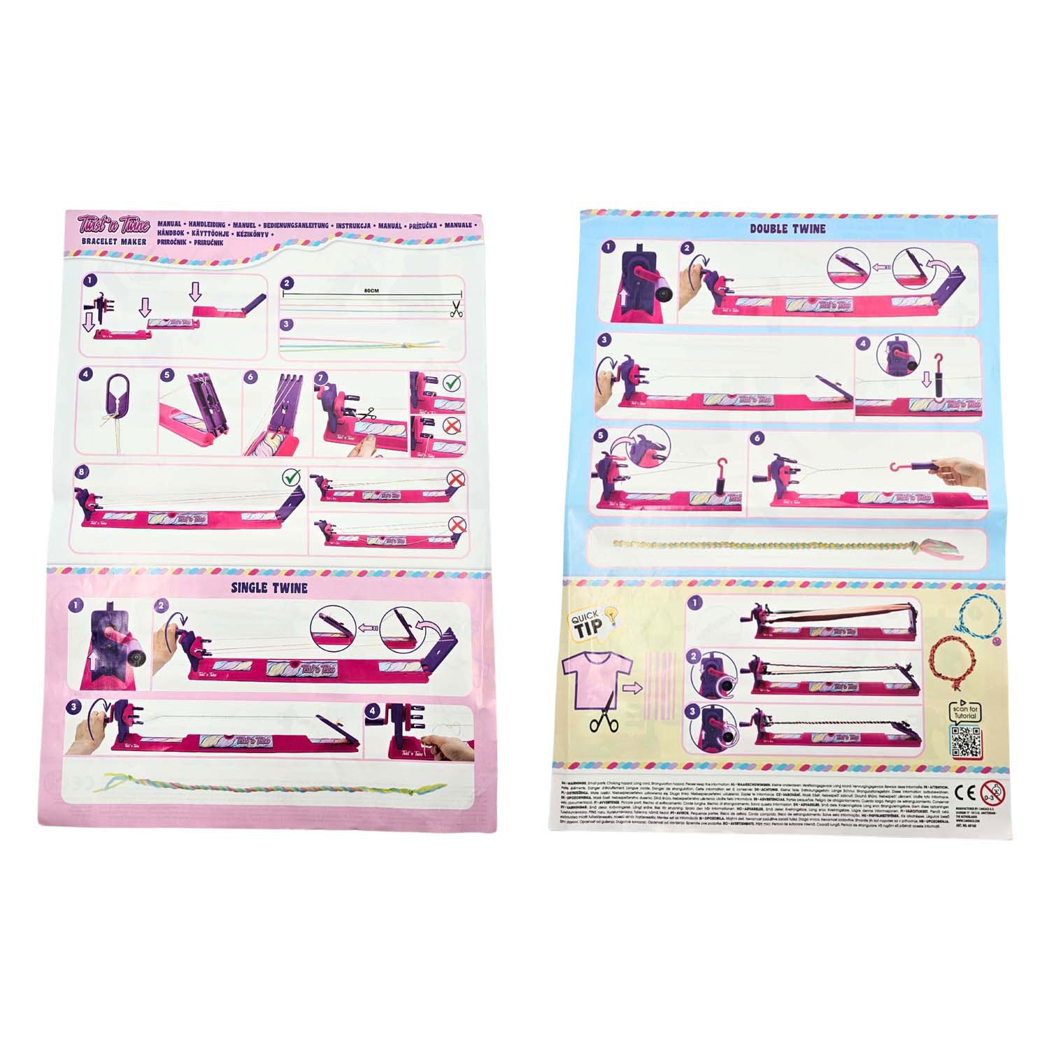 Canenco twist n twine maakt je eigen armbanden studio