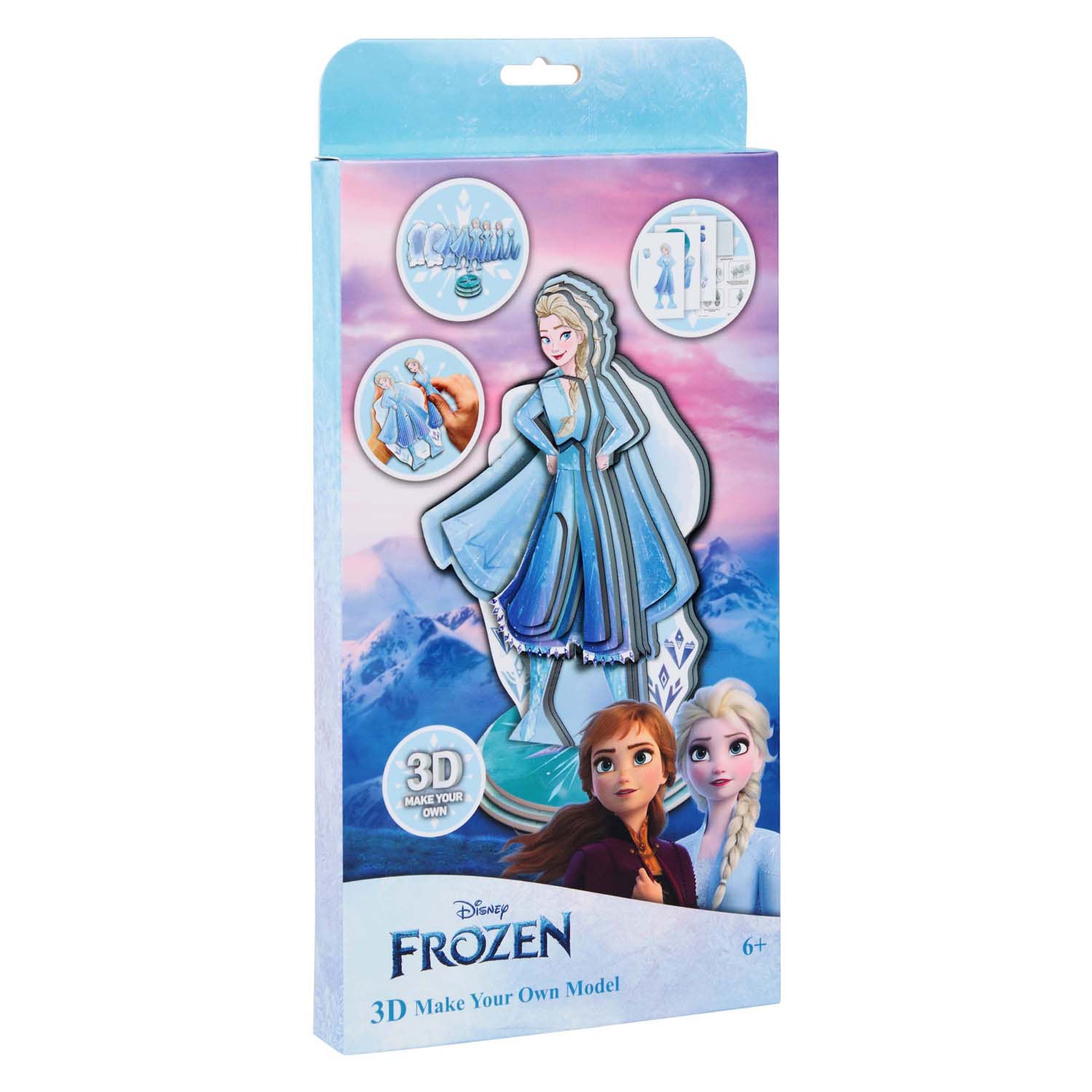 Disney Frozen Maak je eigen 3D-figuur Elsa