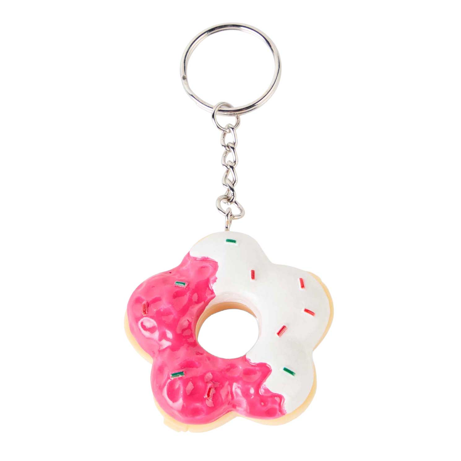 Canenco create it! candy explosion donut lippenbalsem sleutelhanger