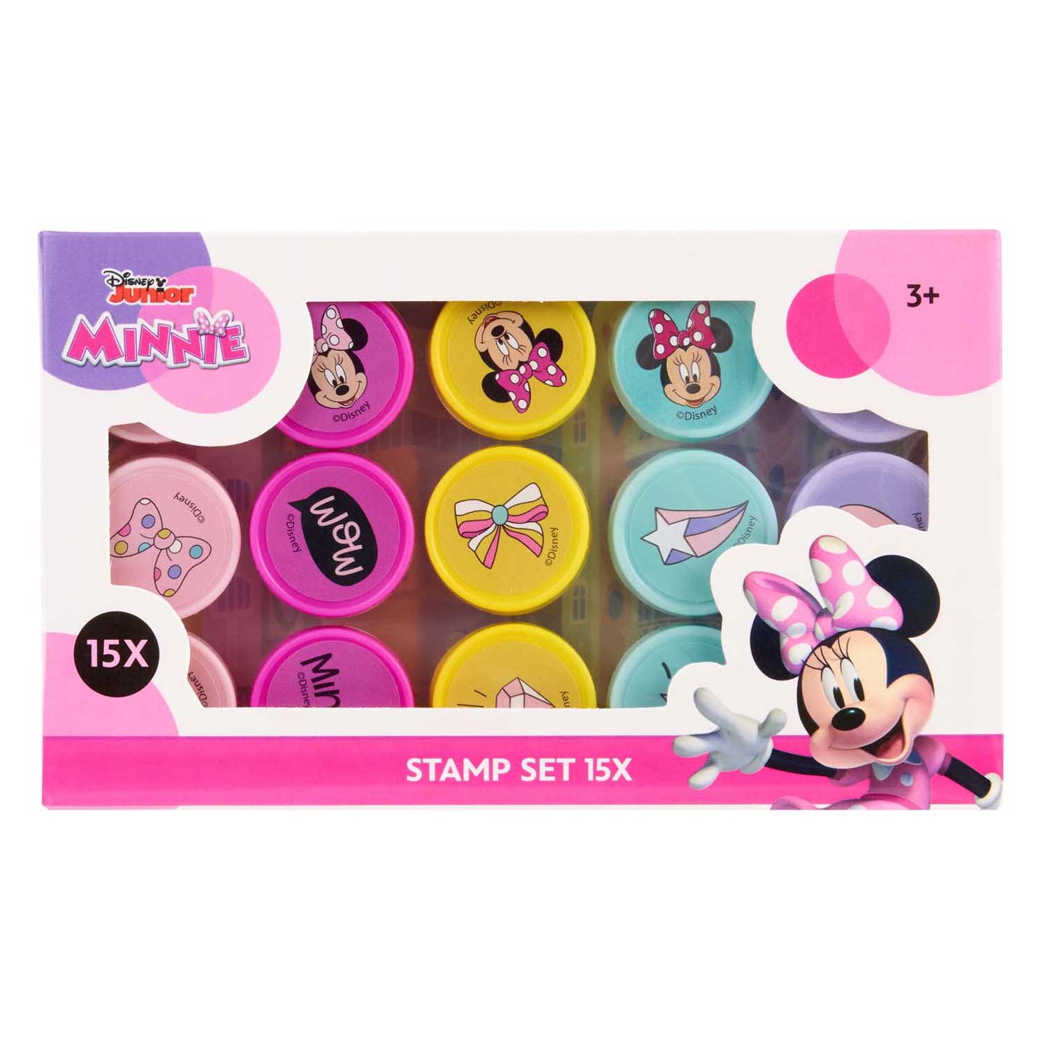 Canenco minnie mouse stempelset, 15st.