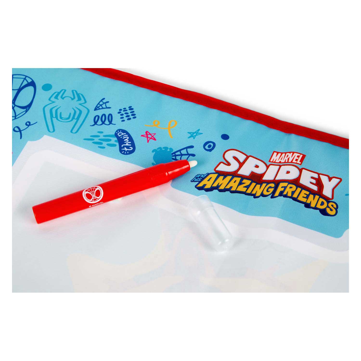 Canenco spidey waterkleuren speelmat, 51x41cm