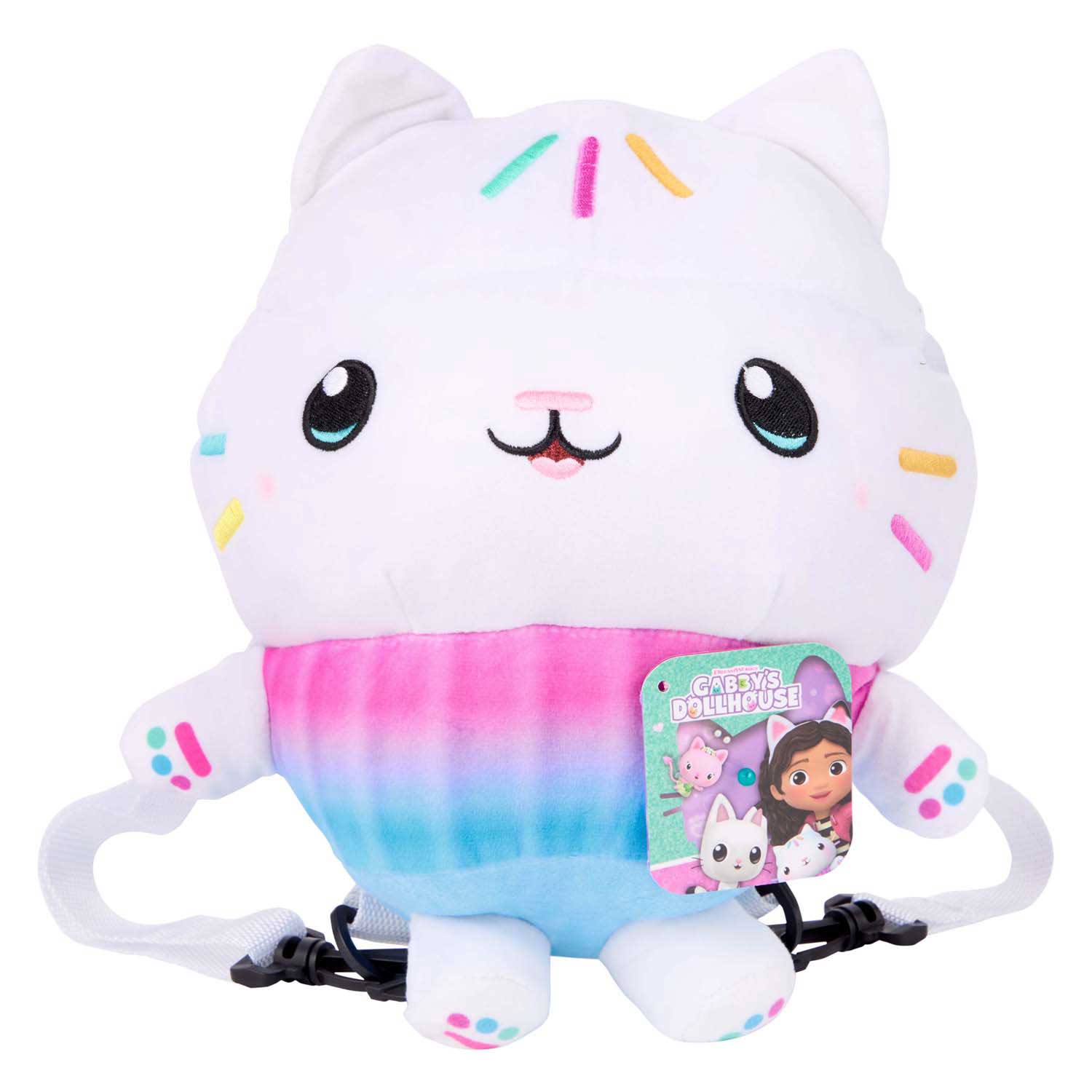 Canenco gabby's poppenhuis rugtas 3d pluche cakey