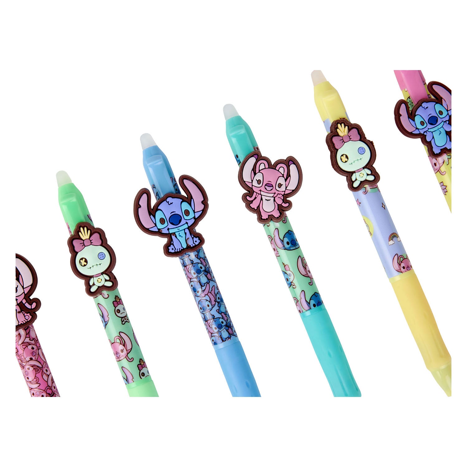 Canenco stitch uitwisbare gelpen met clip 6 assorti | 36 stuks