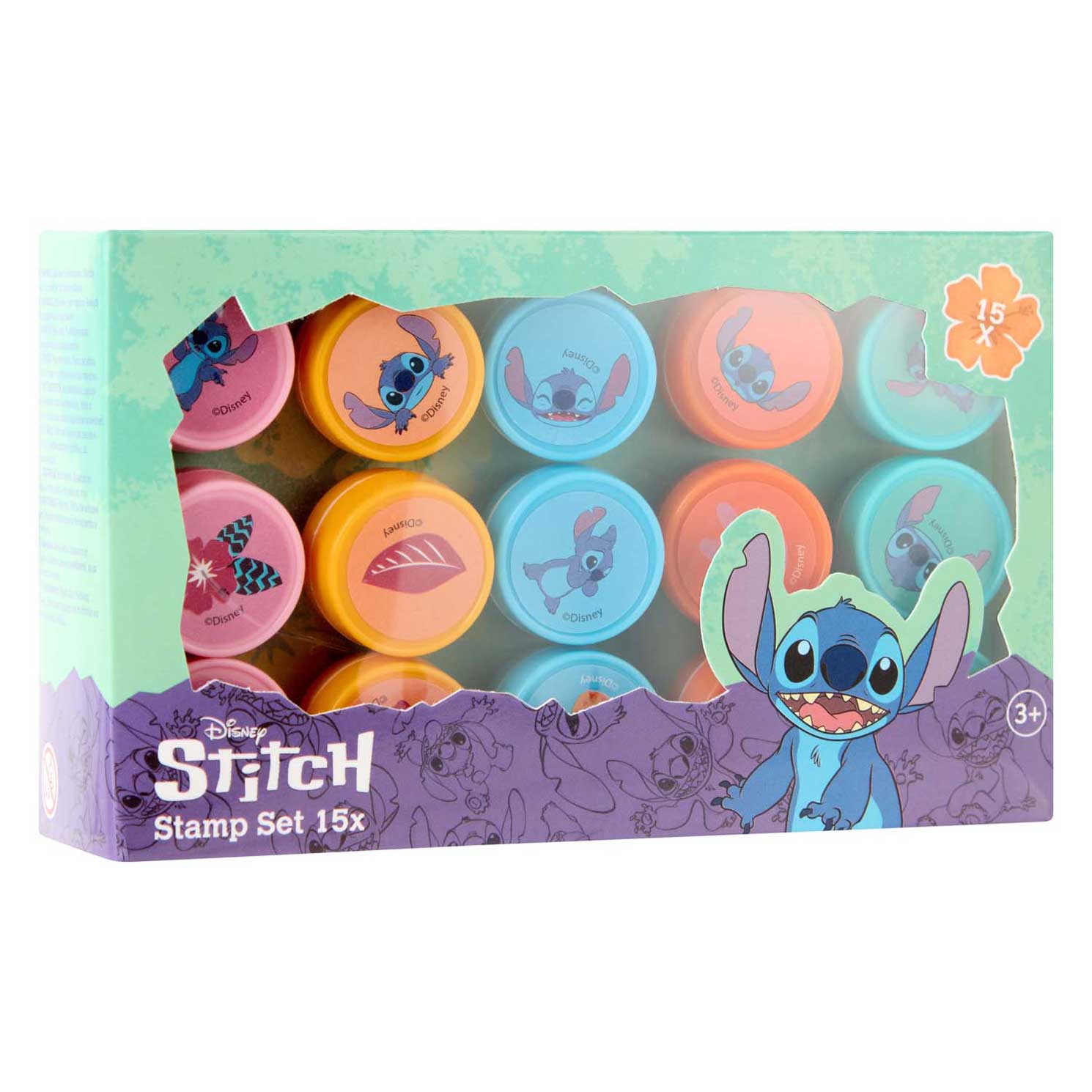 Canenco stitch stempelset, 15st.