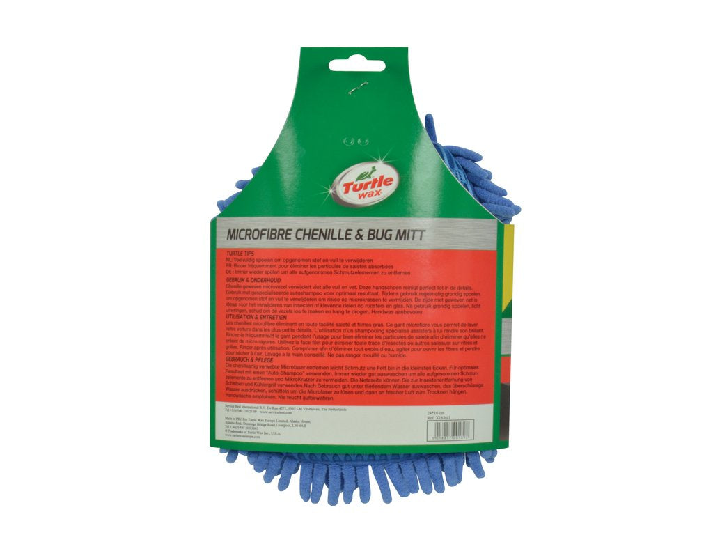 Turtle Wax X163td Gant de Toilette Microfibre
