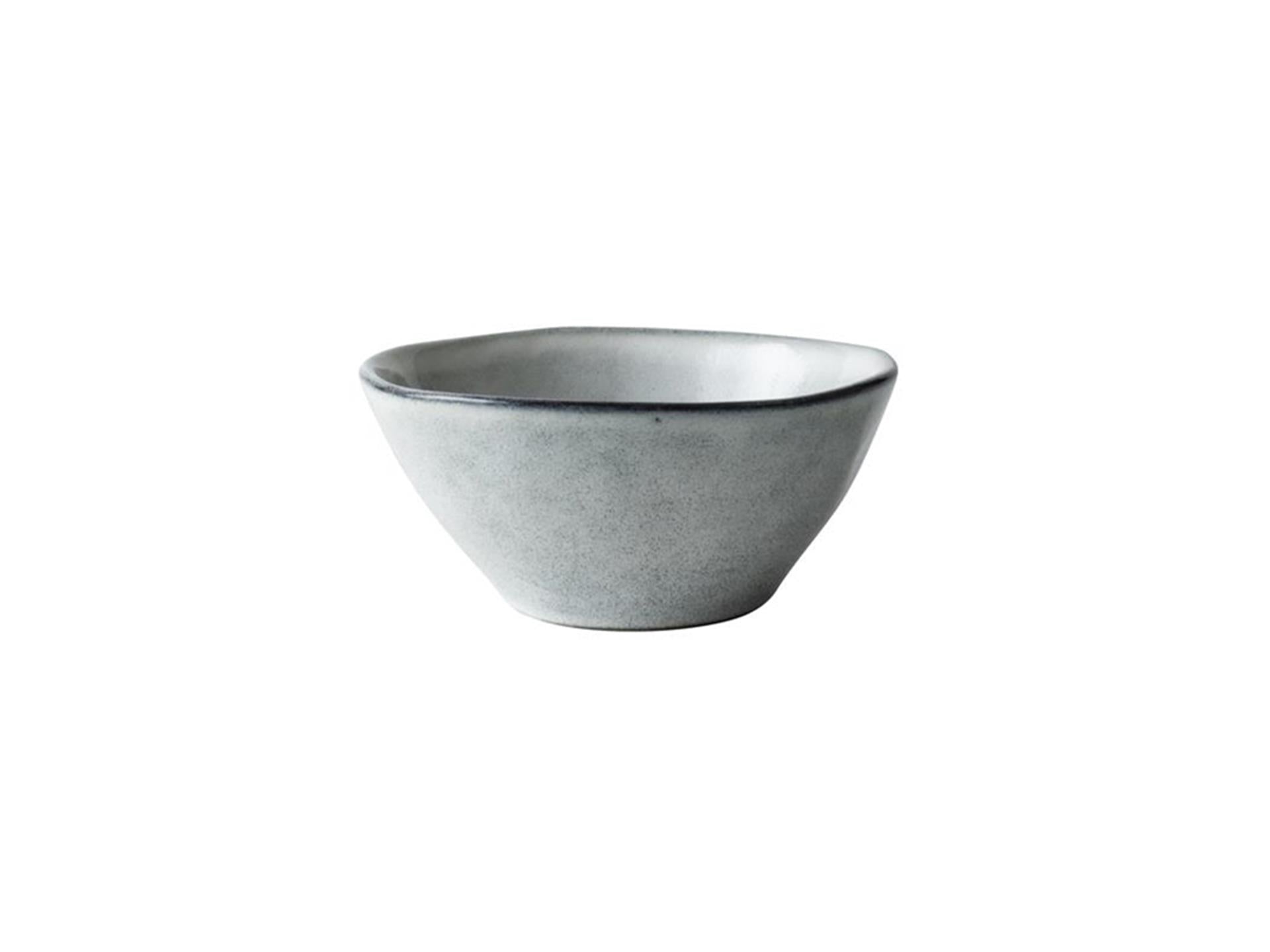 Dutch rose serenity kom ø12cm grijs 4st