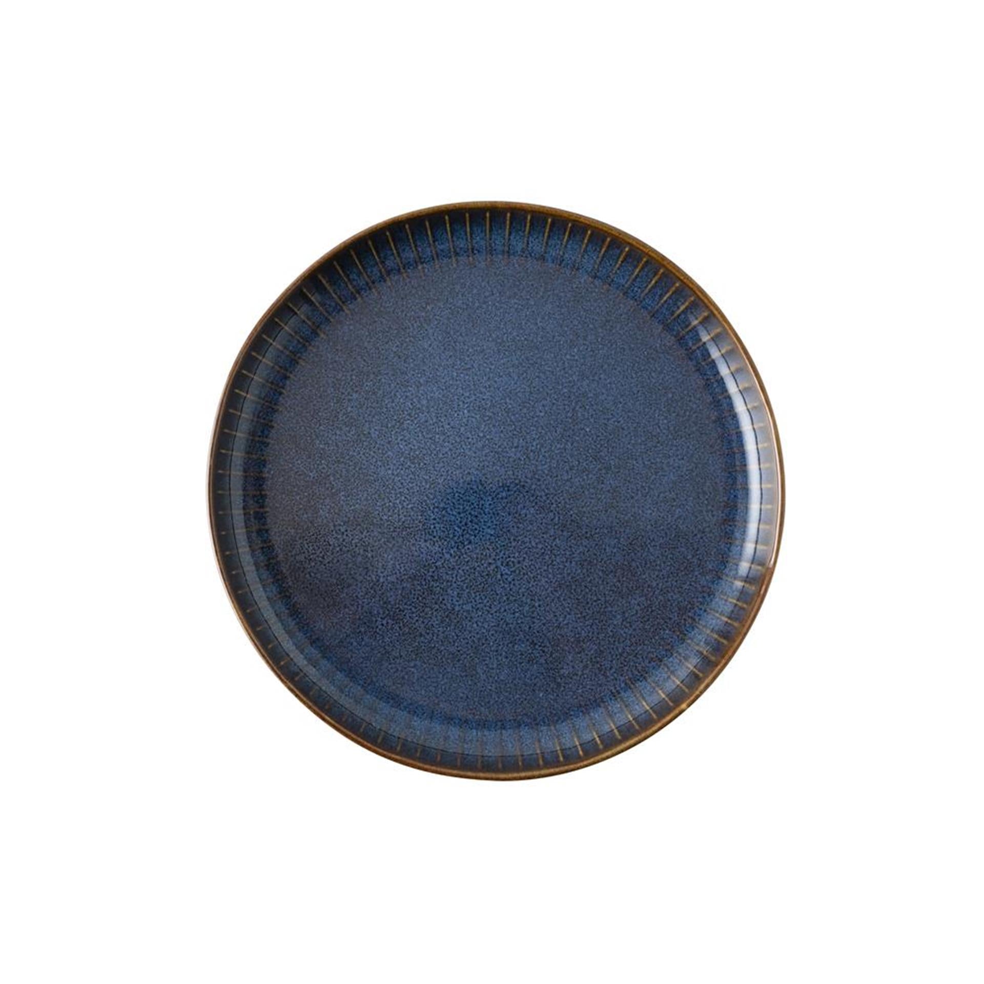 Dutch rose sapphire bord ø18,5cm blauw