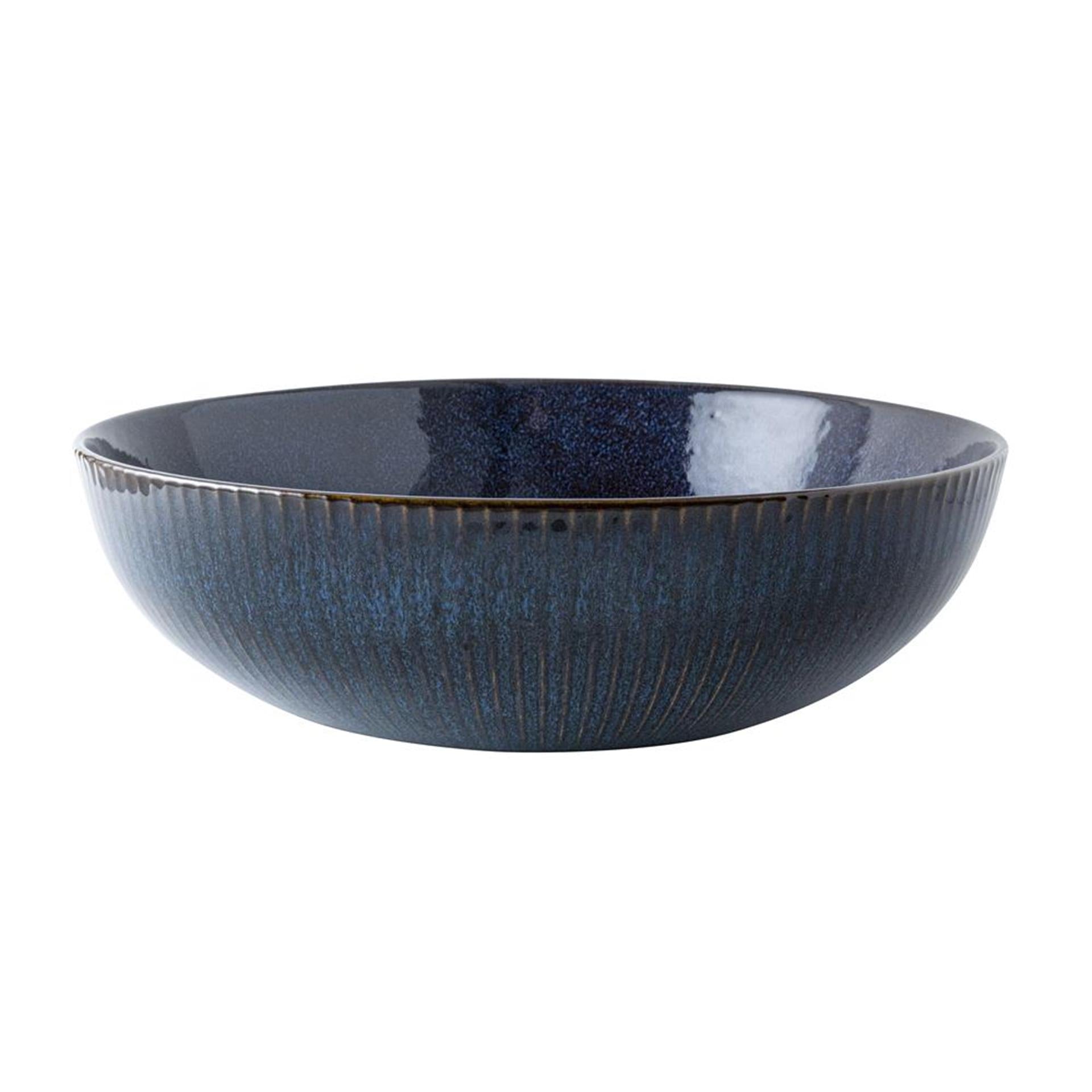 Dutch rose sapphire schaal ø31cm blauw