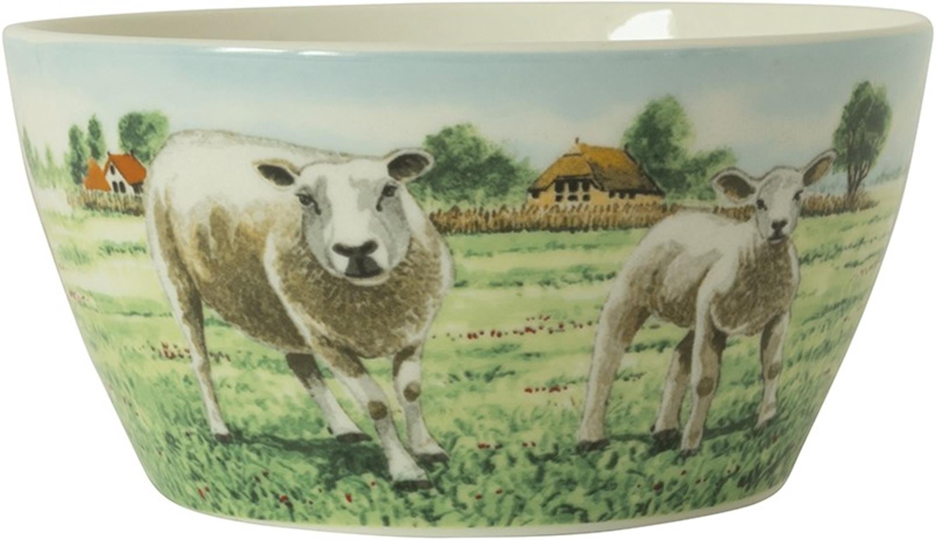 Wiebe van der zee wiebe's farm kom schaap ø13cm 6st