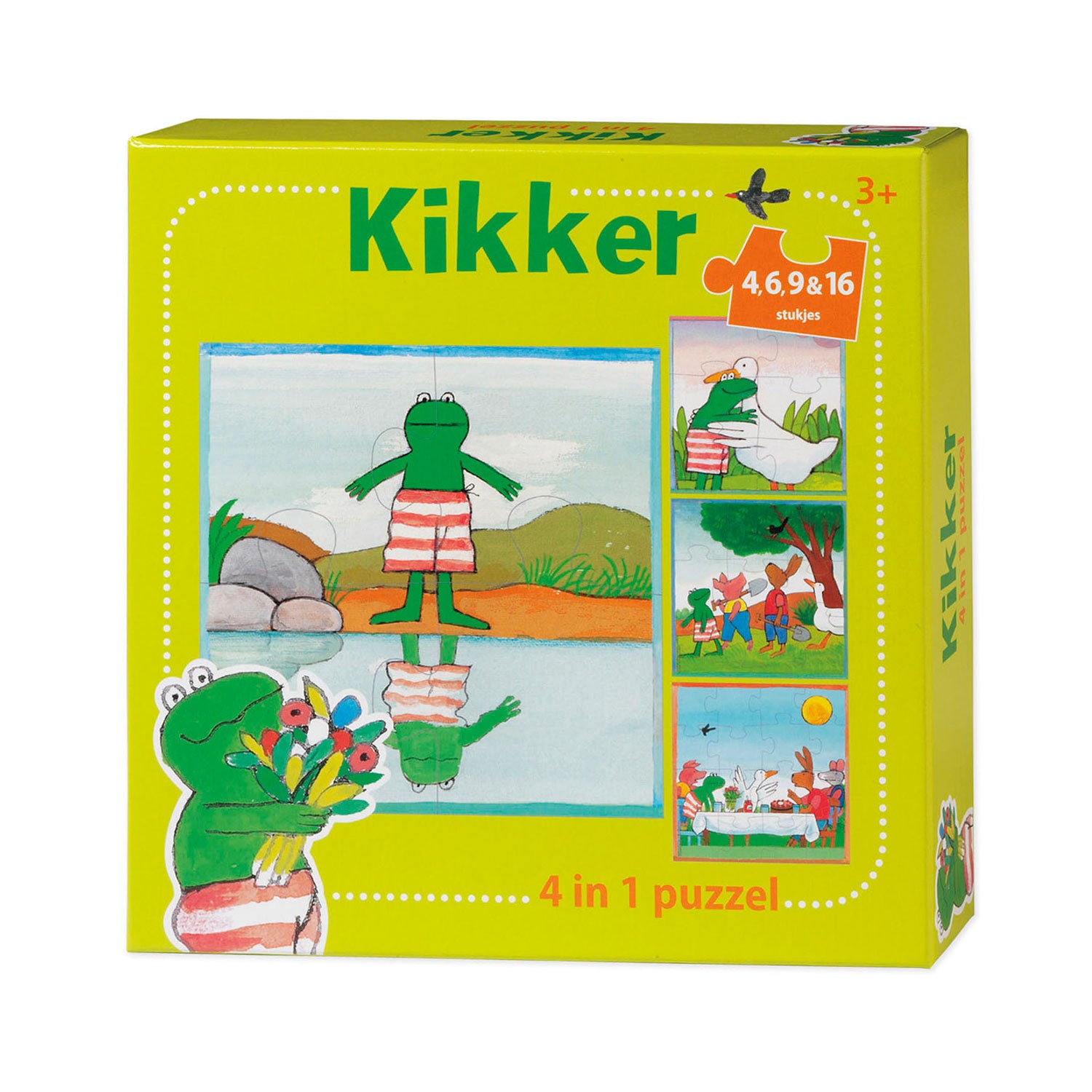 De wereld van Kikkerpuzzel, 4in1