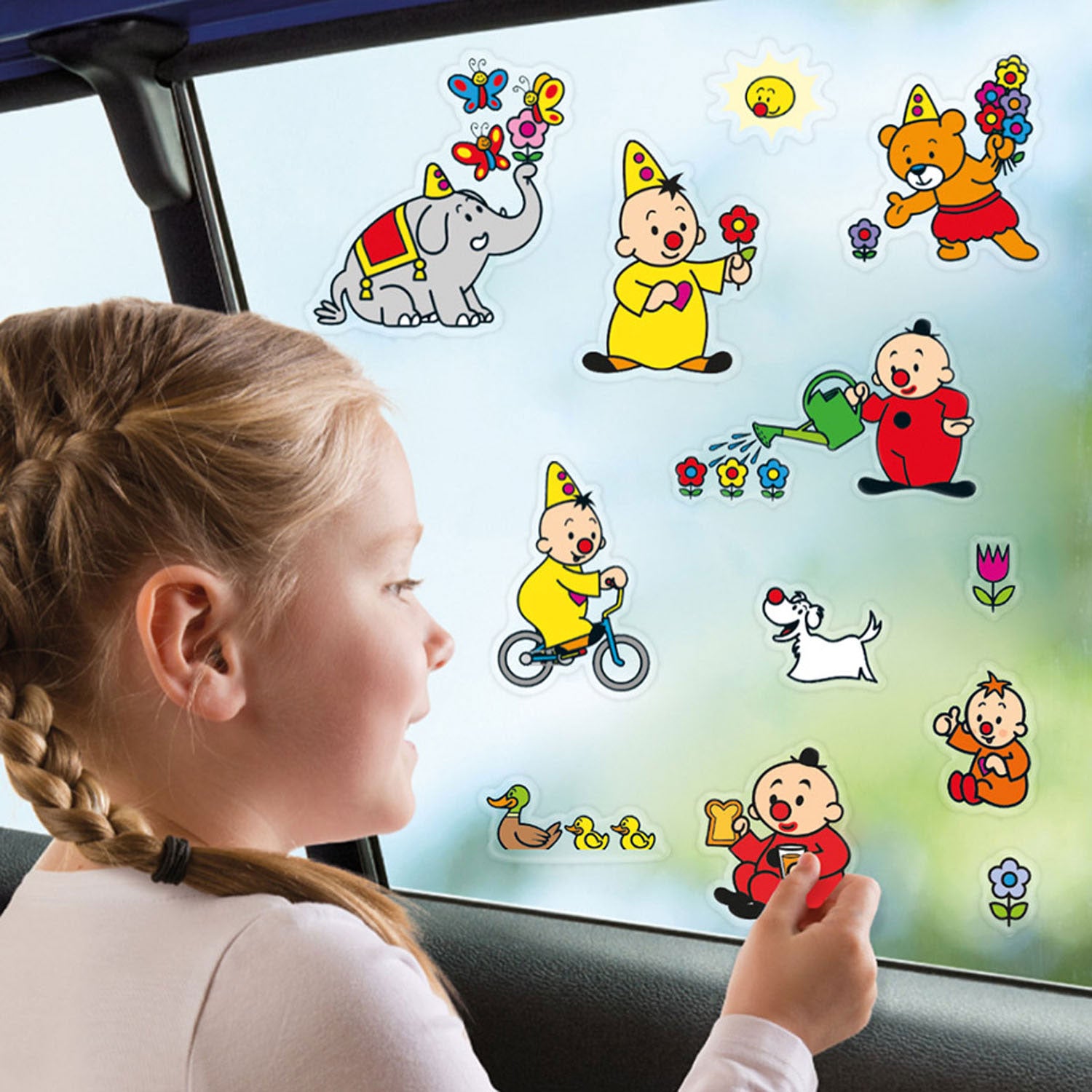 Bambolino speelgoed bumba raamstickers