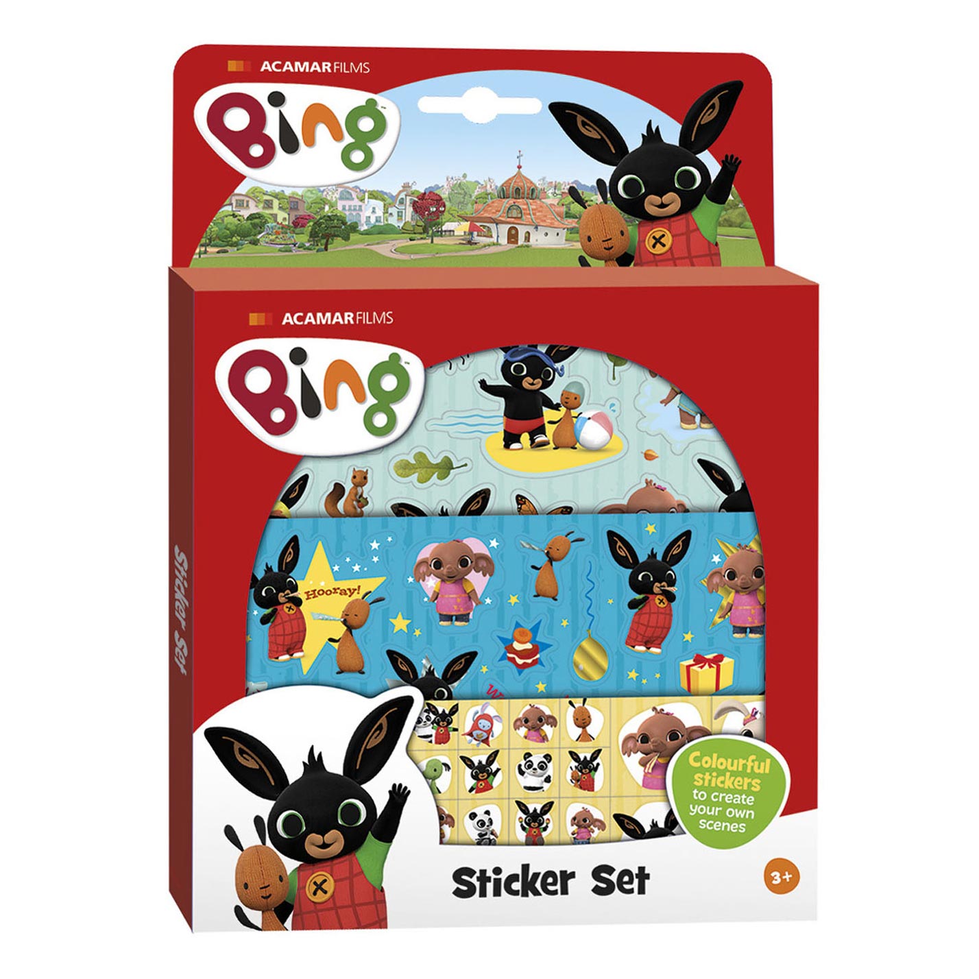 Bambolino speelgoed bing stickerset