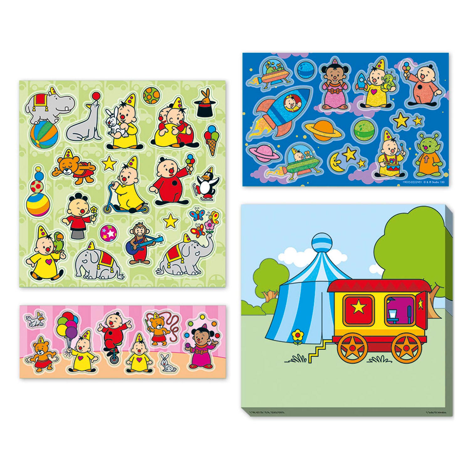 Bumba Stickerset