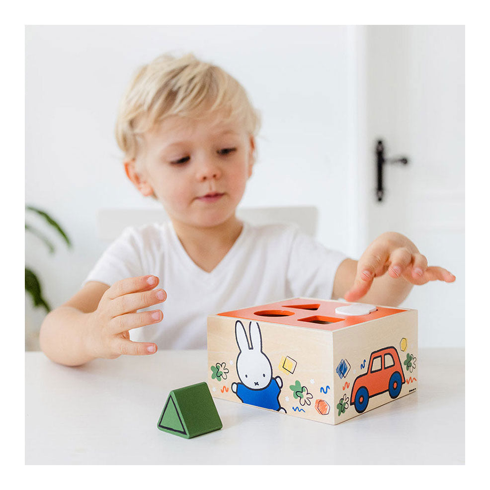 Bambolino Miffy Wooden Shape Sorter. 3+