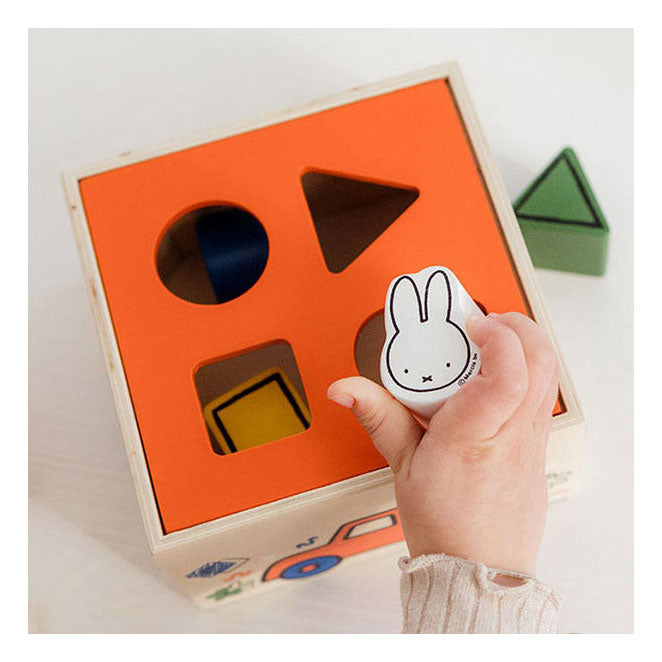 Bambolino Miffy Wooden Shape Sorter. 3+