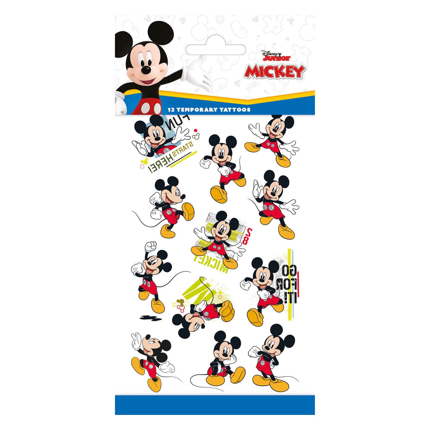 Totum-tatoeages Mickey Mouse