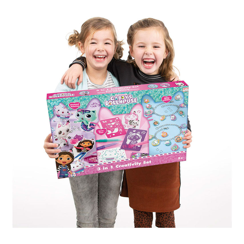Gabby's Poppenhuis - 3in1 Creativiteit Knutselset
