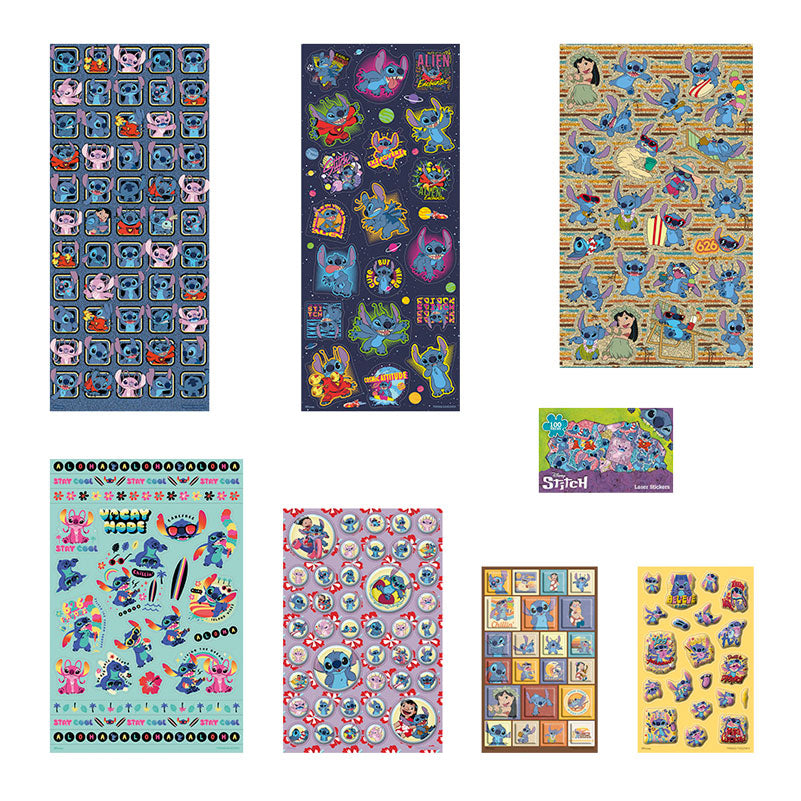 Totum stitch super stickerset 8 blaadjes