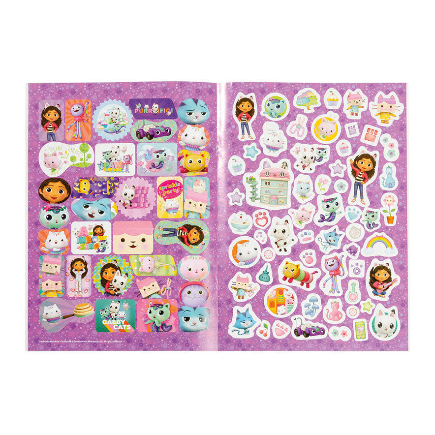 Totum gabby's poppenhuis stickerboek
