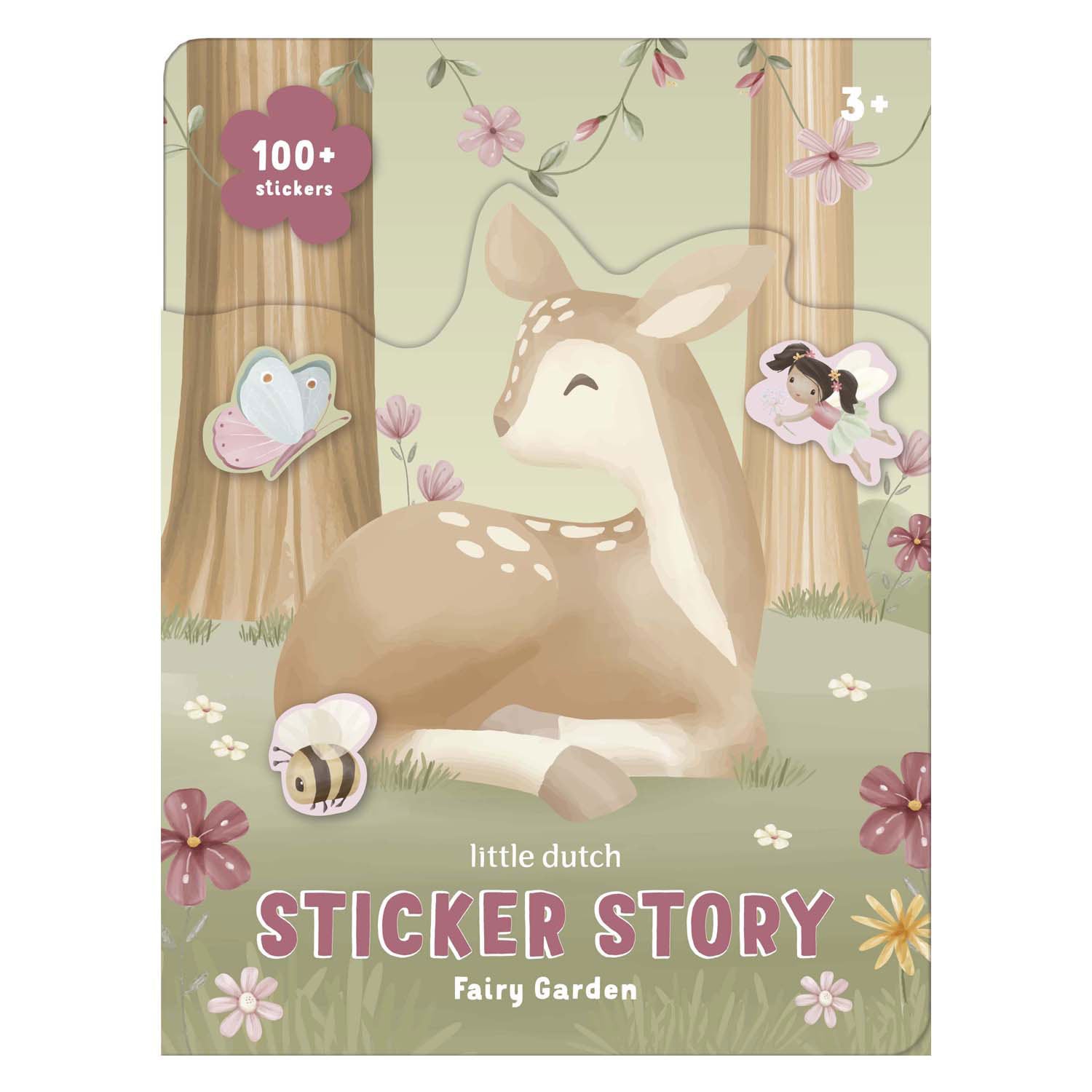 Bambolino speelgoed little dutch stickerset sprookjestuin