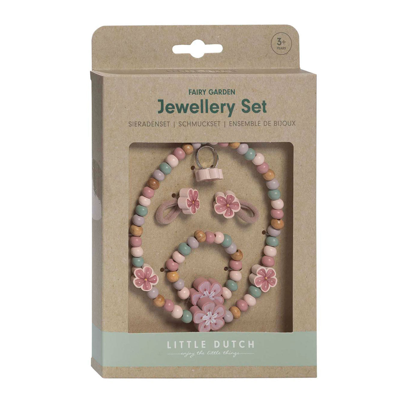 Little Dutch juwelenset 4-delig hout