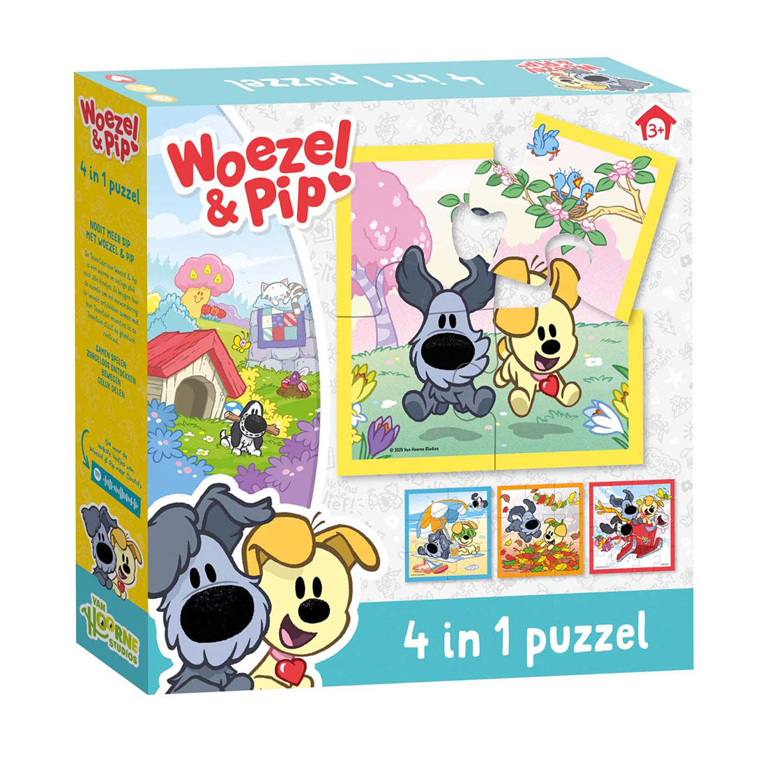 Bambolino speelgoed woezel pip 4-1puzzel