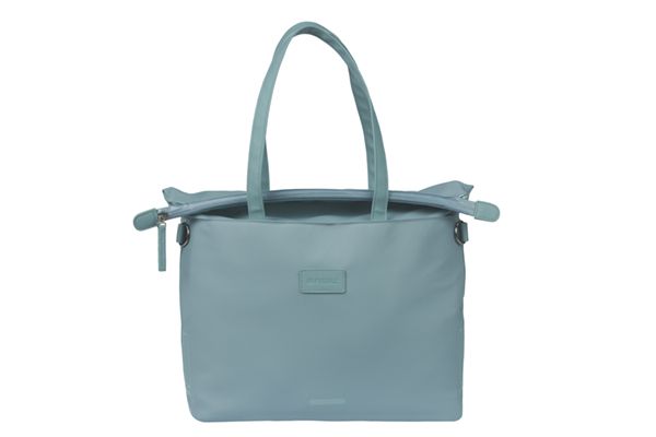 Basil laptop fietstas manhattan 12 liter 12 x 38 x 30 cm - grafietblauw