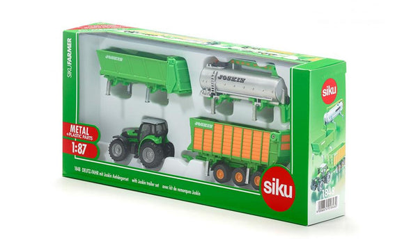Siku 1848 tractor deutz met joskin set