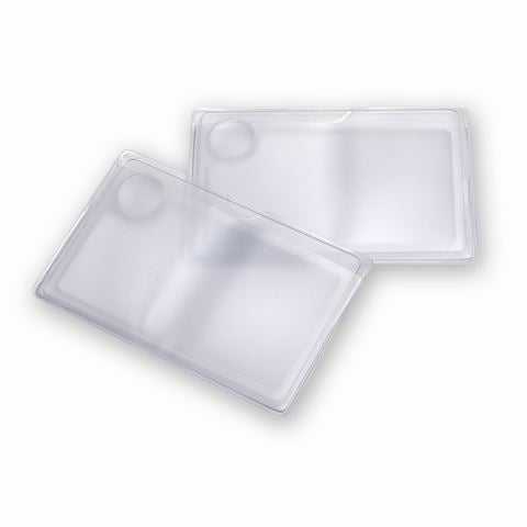 Carson zakloep wm-01 2,5x creditcard-formaat loep met 6x spotlens