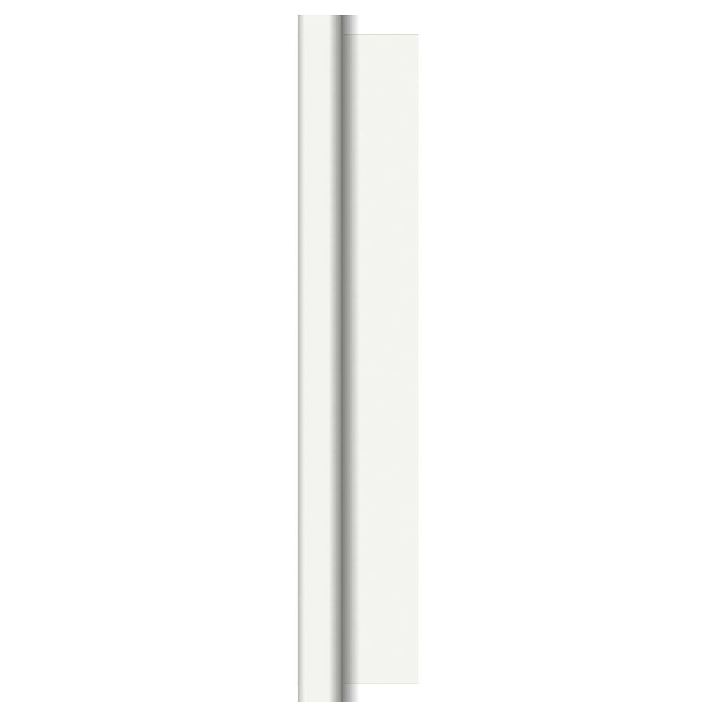 Duni tafellaken op rol papier 118cmx8m wit