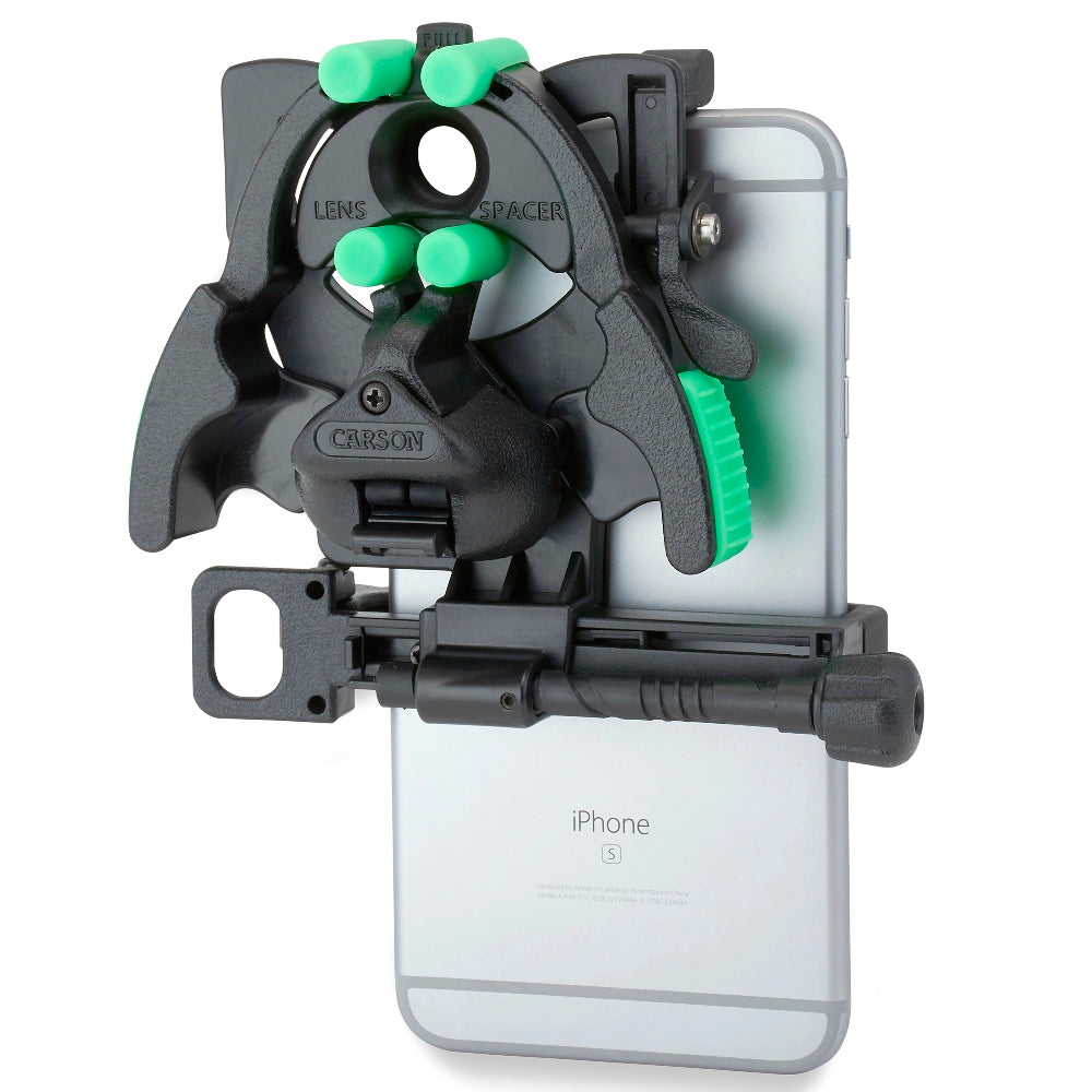 Carson universele smartphone adapter is-200 hookupz 2.0