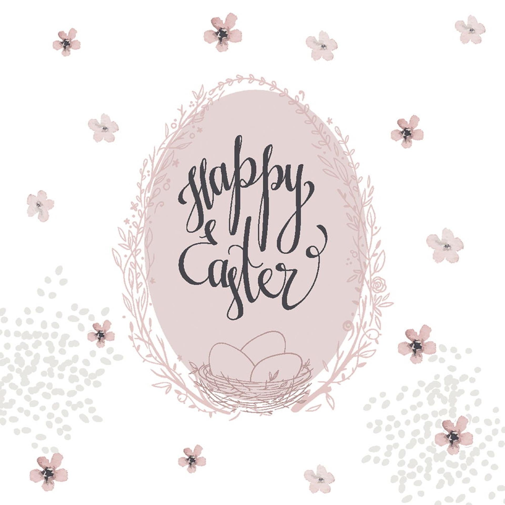 Duni servetten easter post 33x33cm