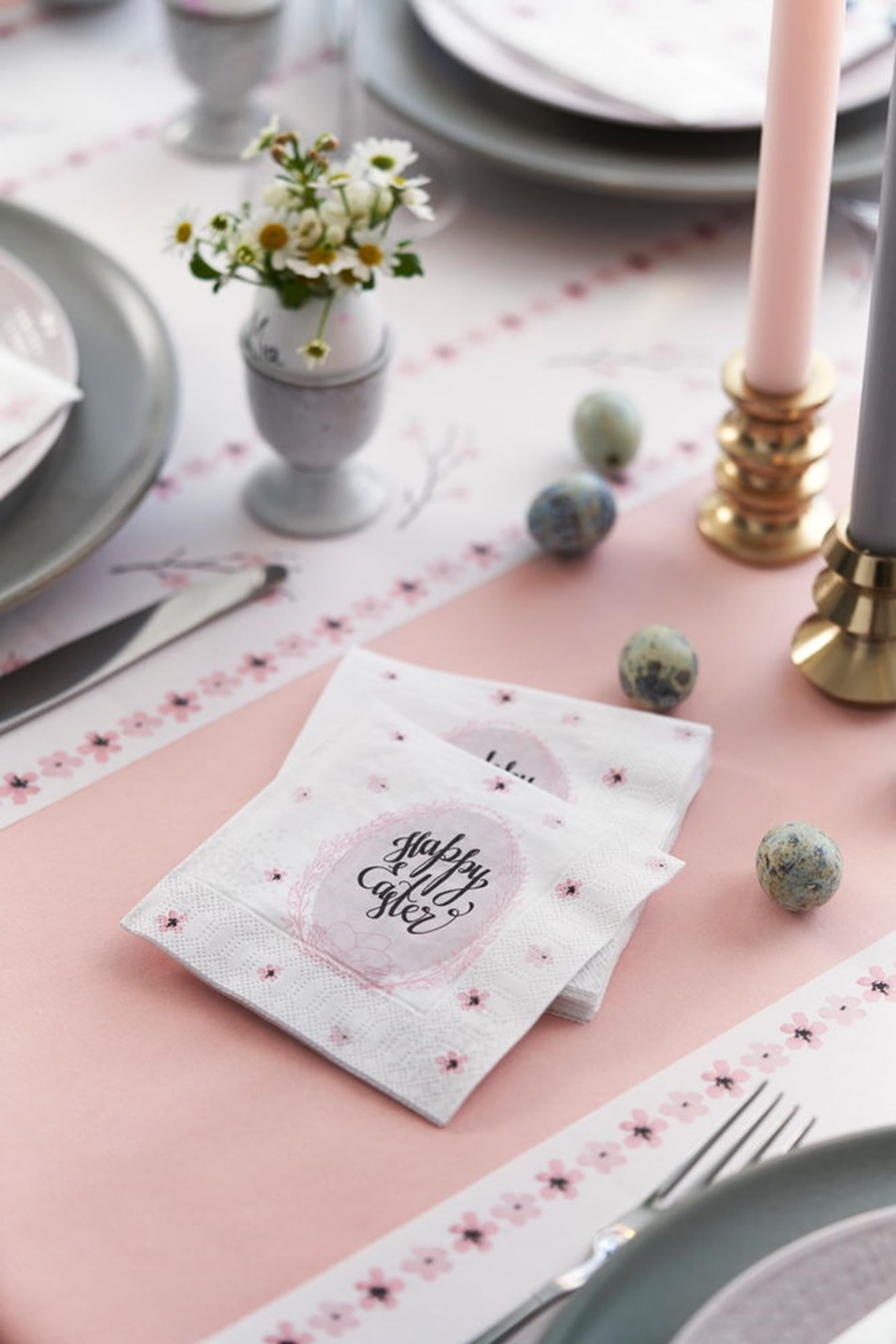 Duni servetten easter post 33x33cm