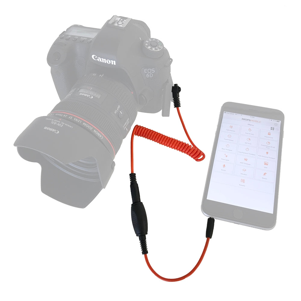 Miops mobiele dongle voor ios en android