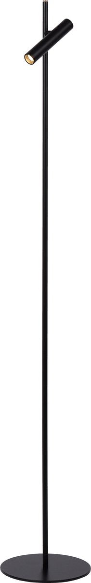 Lucide philon - leeslamp - ø 23 cm - led dimbaar - 1x6w 3000k - zwart