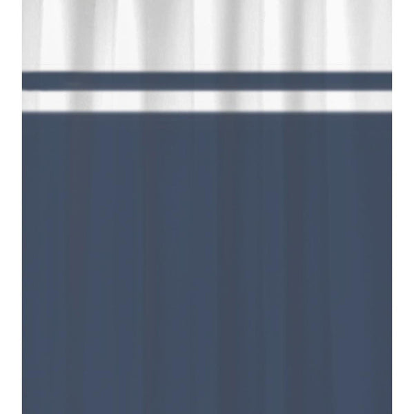 Dutch house douchegordijn simply blauw 180x200cm 100% polyester