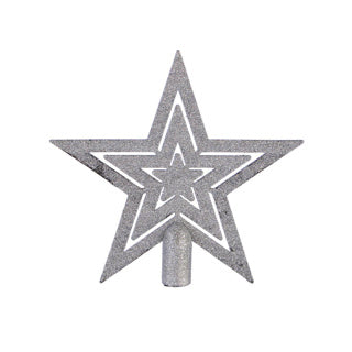 Edelman boom decoratie onbreekbaar zilver 40 stuks | 3 stuks