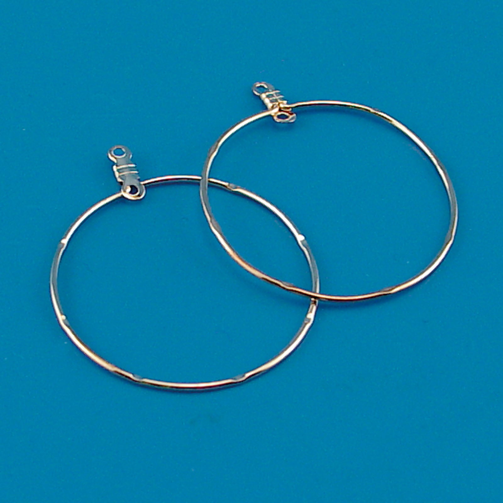 Darice • steel ear hoop gold