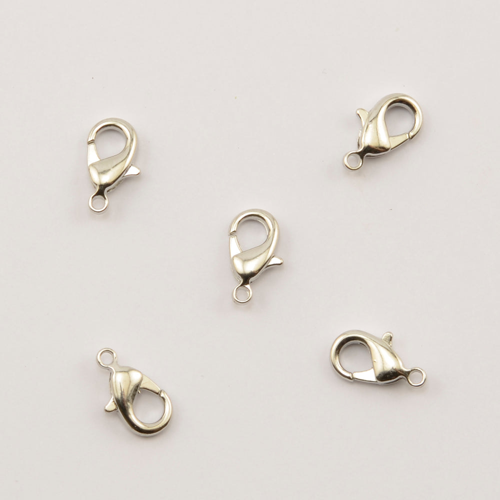 Vaessen creative • karabijnsluiting 11mm 144pcs silver