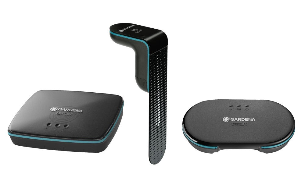 Gardena smart irrigation control sensor set besproeiingscomputer (grijs turquoise)
