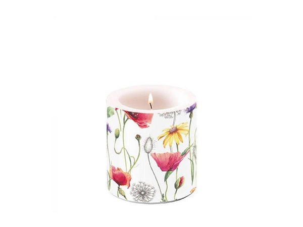 Ambiente kaars klein poppy meadow