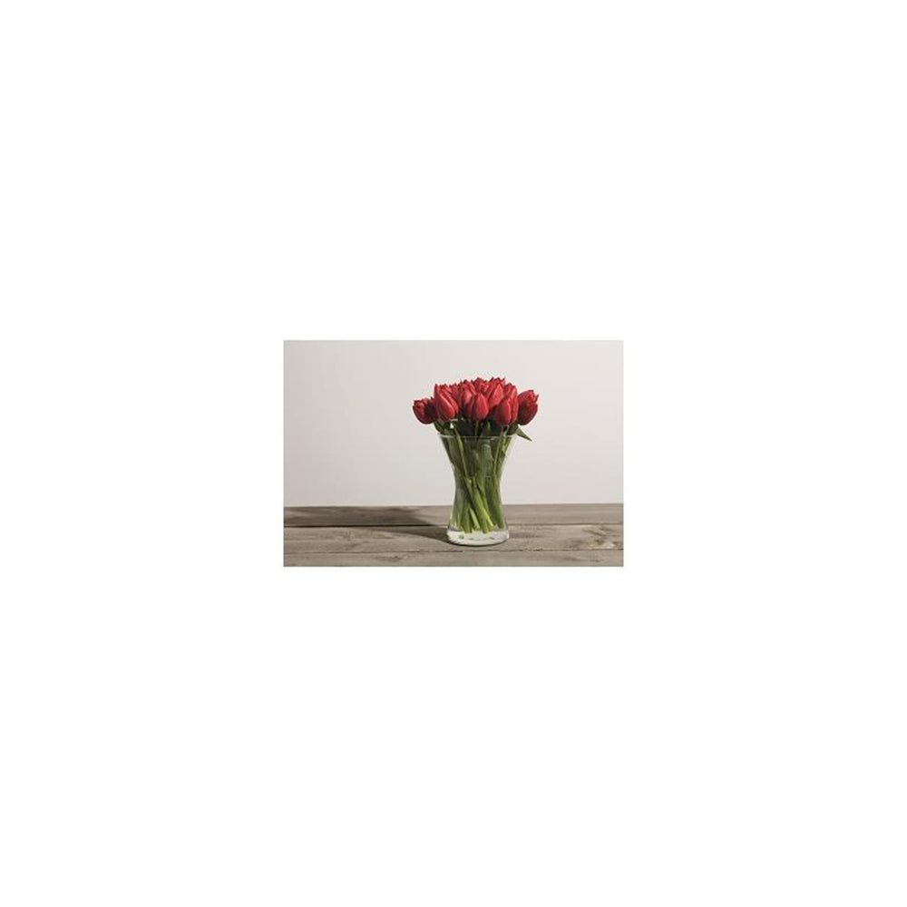 B-living vaas glas essentials x-shape ã˜14xh20cm