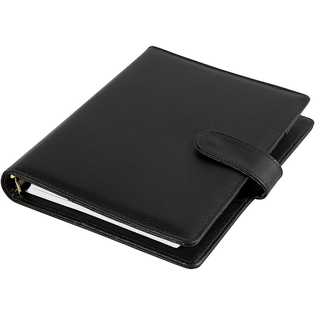 Planner bulletjournal, afm 19x23,5x4 cm, ringband, zwart, 1 stuk