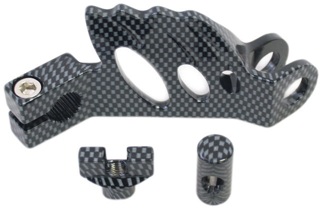 Remsleutel universeel scooter achter Wing carbon look