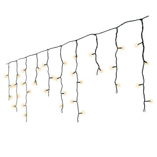 Kaemingk led icicle lights 8 functie twinkel effect buiten l.1100cm