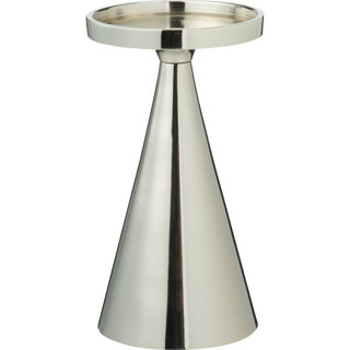 Kandelaar 17cm zilver | 3 stuks