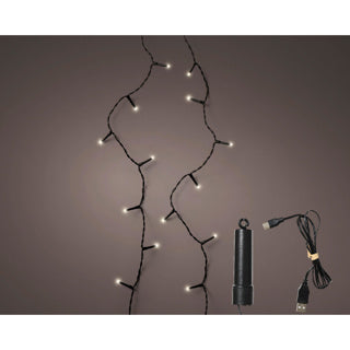 Kaemingk led duracharge basic lights 8 functie twinkel effect buitenl.367.5cm