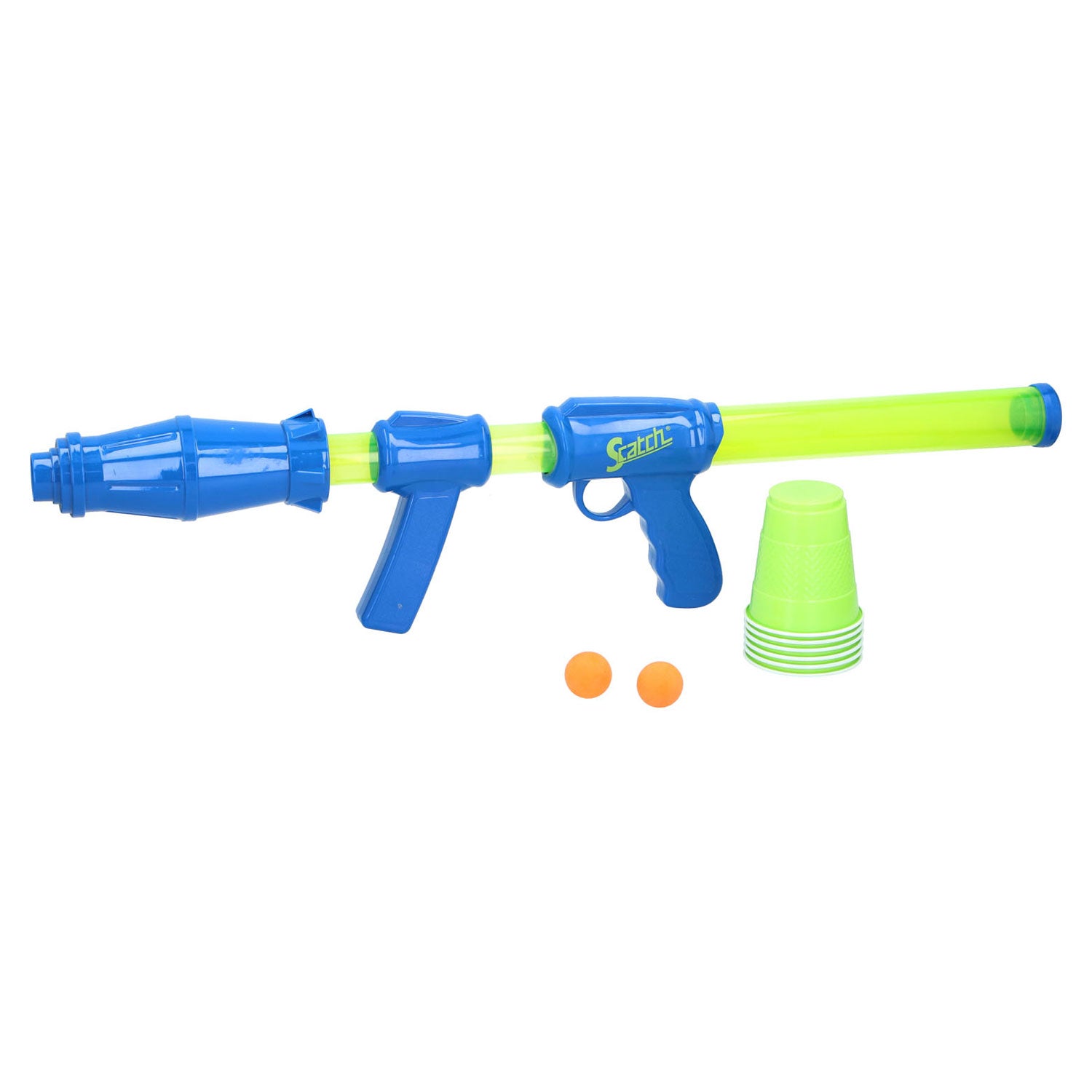 Ballenschieter met 15 Ballen en 6 Bekers